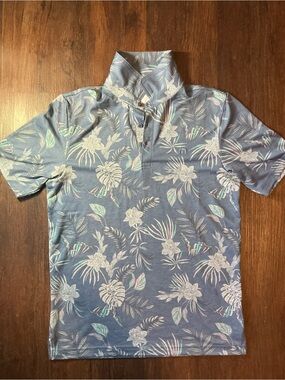 Travis Mathew Floral Polo NWoT Small